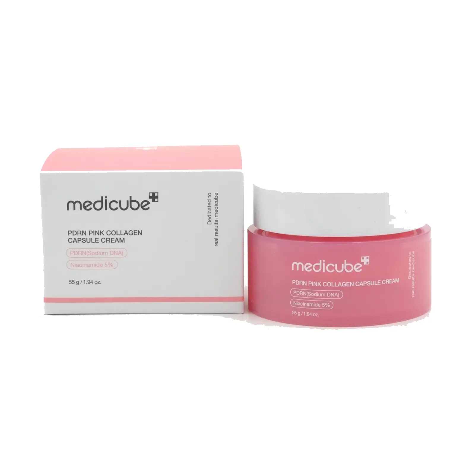 Medicube PDRN Pink Collagen Capsule Cream.